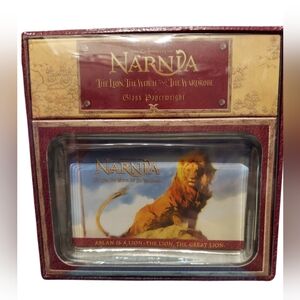 The Chronicles Of Narnia Glass Paperweight